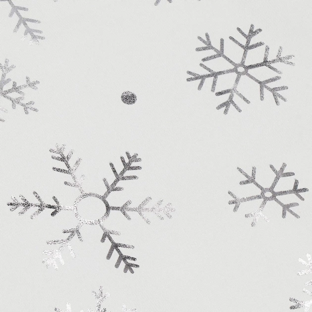 Скатертина на стіл Springos з різдвяним візерунком 220 х 140 см Біла (5907719462271) - зображення 6