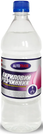 Разбавитель акриловый | Autotrade | Бутылка 1 л - Фото 1 Разбавитель акриловый | Autotrade | Бутылка 1 л - изображение 1
