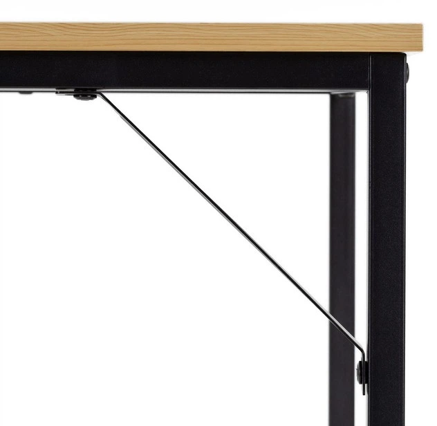 Комп'ютерний стіл Springos HF0044 100 x 50 x 76 см Світло коричневий (5908455305020) - зображення 4