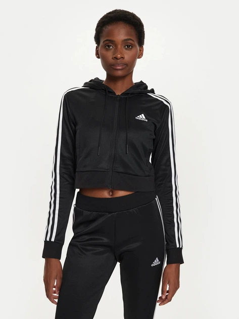 Спортивный костюм женский Adidas W Glam TS IN1836 M Black (4066766247963) - изображение 12