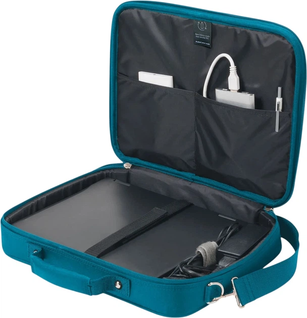 Torba na laptopa Dicota Eco Multi BASE 14-15.6" Blue (D30919-RPET) - obraz 6
