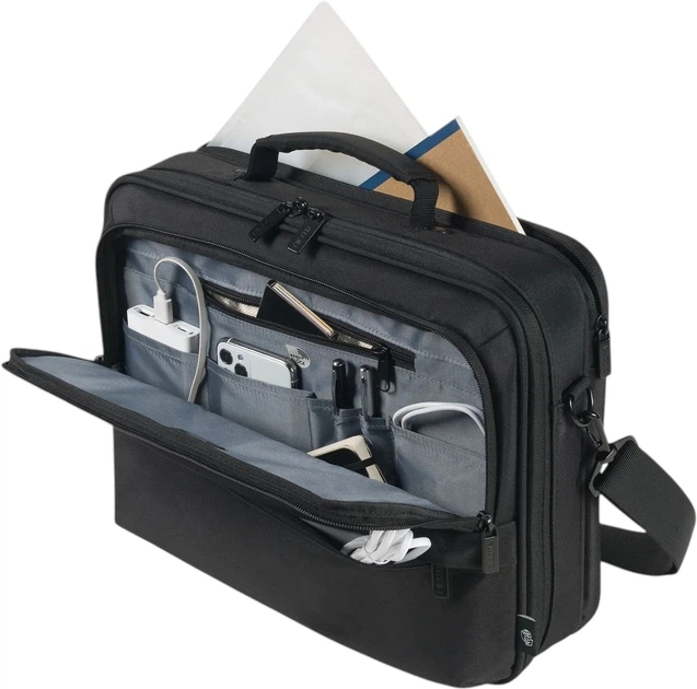 Torba na laptopa Dicota Eco Multi CORE 13-14.1" Black (D32029-RPET) - obraz 6