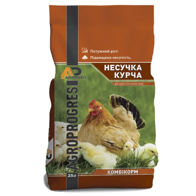Комбікорм для курчат м'ясо-яєчних порід Agroprogres Старт 25 кг - зображення 3