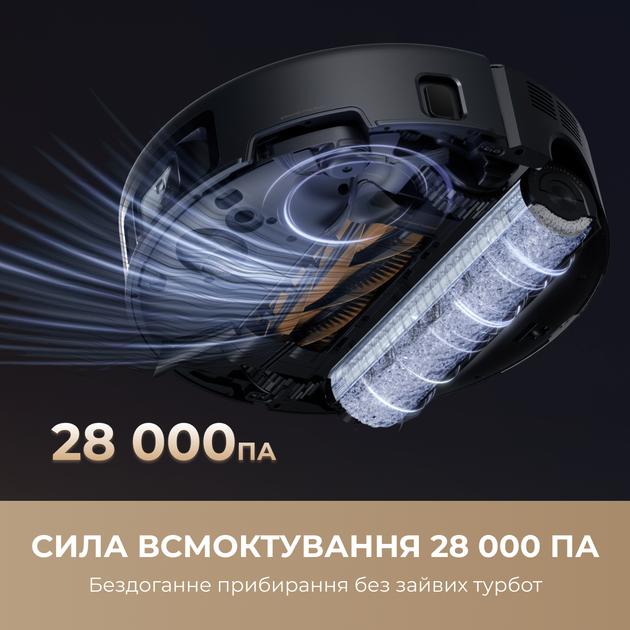 Робот пылесос MOVA Z60 Ultra Roller Complete Black-EUA - изображение 4