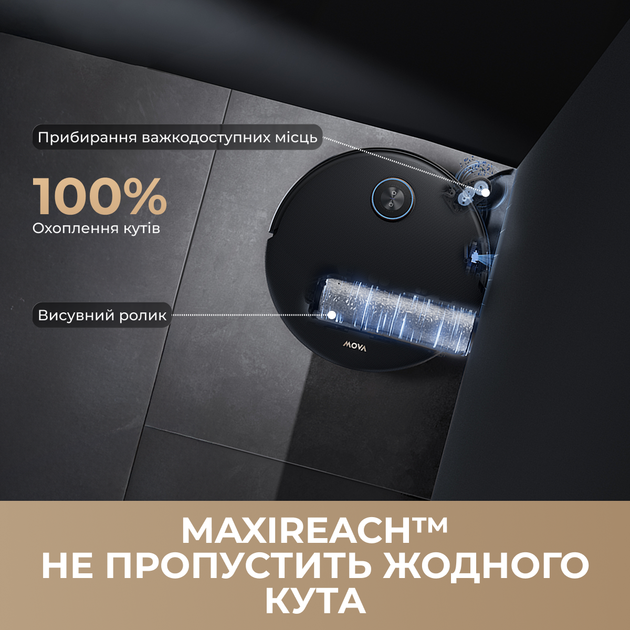 Робот пылесос MOVA Z60 Ultra Roller Complete Black-EUA - изображение 5