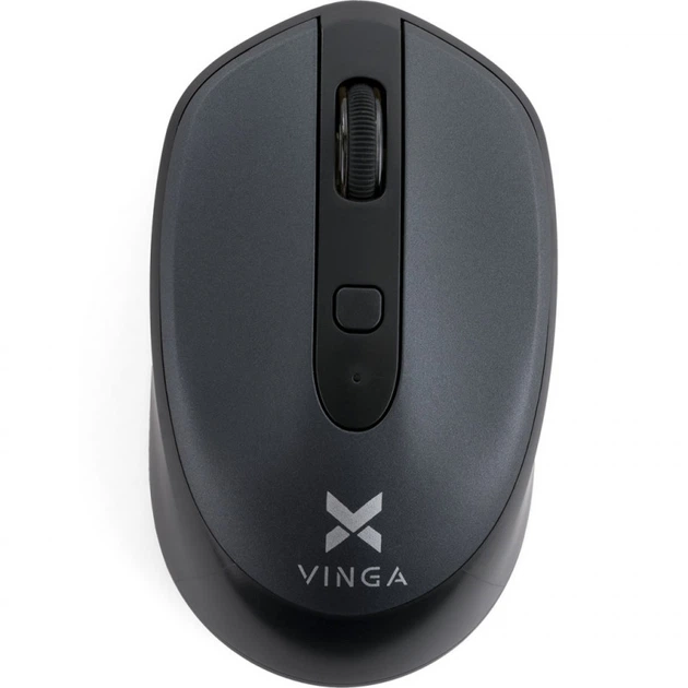 Мышка Vinga MSW-908 Silent Click grey (342472) - изображение 3