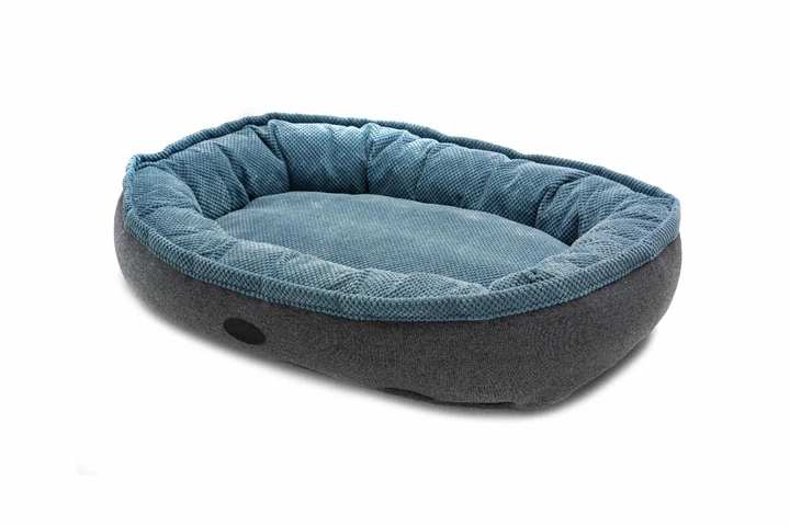 Овальный Лежак Harley and Cho Donut Soft Touch Ocean XL 110х80х23 cm Голубой для собак (HC-003102869) - изображение 9