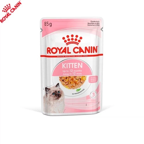 Влажный корм Royal Canin Kitten Instinctive Jelly – консервы для котят до 12 месяцев, кусочки в желе, 85 г (4150001) - Фото 2 Влажный корм Royal Canin Kitten Instinctive Jelly – консервы для котят до 12 месяцев, кусочки в желе, 85 г (4150001) - изображение 2