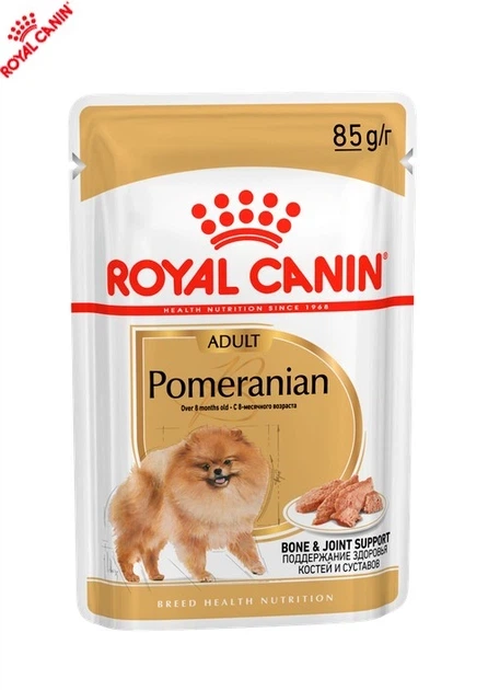 Влажный корм Royal Canin Pomeranian loaf - консервы для взрослых собак породы померанский шпиц (12560010) - Фото 2 Влажный корм Royal Canin Pomeranian loaf - консервы для взрослых собак породы померанский шпиц (12560010) - изображение 2
