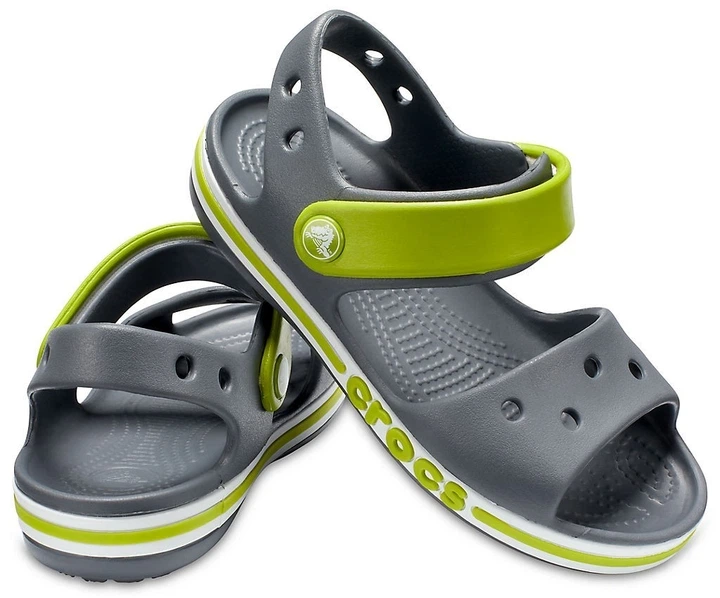 Сандалии Crocs Bayaband Sandal K 205400-025-C9 25-26 15.5 см Серые (205400-025) - Фото 7 Сандалии Crocs Bayaband Sandal K 205400-025-C9 25-26 15.5 см Серые (205400-025) - изображение 7