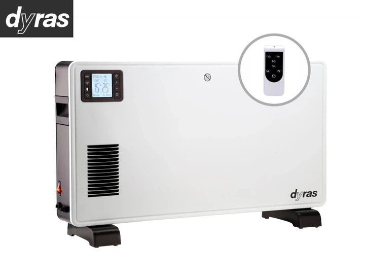 Умный Смарт обогреватель Dyras PH-2300 WIFI smart convector heater, White Белый (5999568721470) - изображение 3