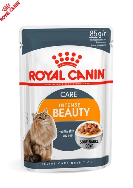 Вологий корм Royal Canin Intense Beauty in Gravy - для кішок для здоров'я шкіри, шматочки в соусі, 85 г (40710010) - зображення 7