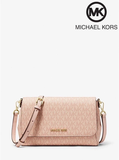 Женская сумка MICHAEL Michael Kors Medium Logo Convertible Crossbody Bag (35H8GTTC6B) - изображение 4