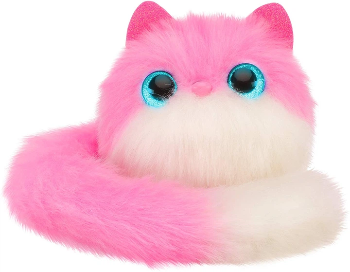 Интерактивная игрушка Котенок Pomsies Pet Pinky, Розовый с белым