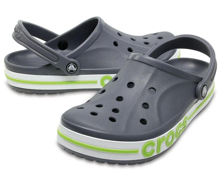 Крокси Crocs Bayaband Clog 205089-0A3-M9 42-43 27 см Сірі (205089-0A3) - Фото 3 Крокси Crocs Bayaband Clog 205089-0A3-M9 42-43 27 см Сірі (205089-0A3) - зображення 3