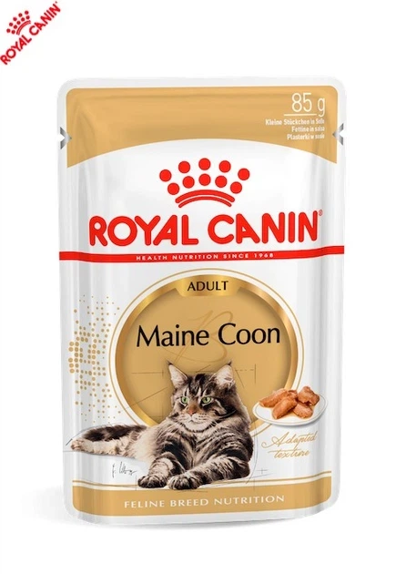 Влажный корм Royal Canin Maine Coon - консервы для взрослых кошек породы мейн-кун в возрасте от 15 месяцев, 85 г (2031001) - изображение 7