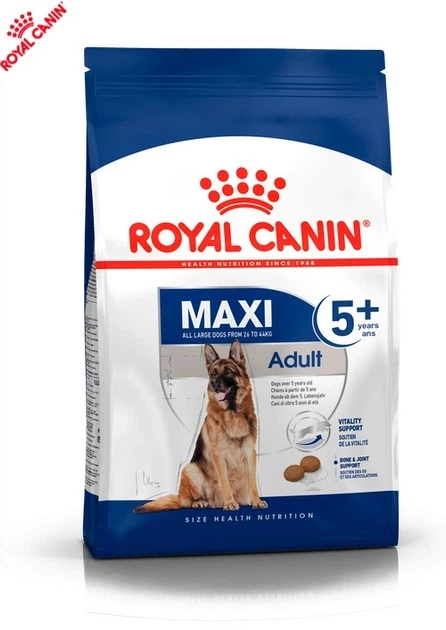 Сухий корм Royal Canin Maxi Adult 5+ - сухий корм для собак великих порід старше 5 років, 15 кг (3008150) - Фото 7 Сухий корм Royal Canin Maxi Adult 5+ - сухий корм для собак великих порід старше 5 років, 15 кг (3008150) - зображення 7