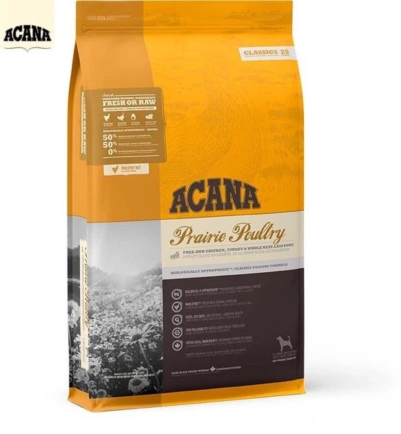 Сухой корм для собак всех пород ACANA Prairie Poultry 17 кг - изображение 3