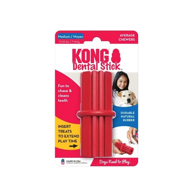 Іграшка Kong Dental Stick зубна паличка для собак середніх порід, М - изображение 5