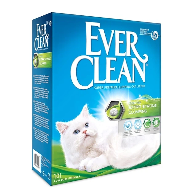 Ever Clean Extra Strong Clumping Scented Екстра сильно грудкуючий наповнювач із ароматом, 10 л - зображення 2