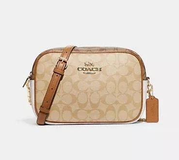 Сумка жіноча Coach Jamie Camera Bag In Blocked Signature Canvas - зображення 2