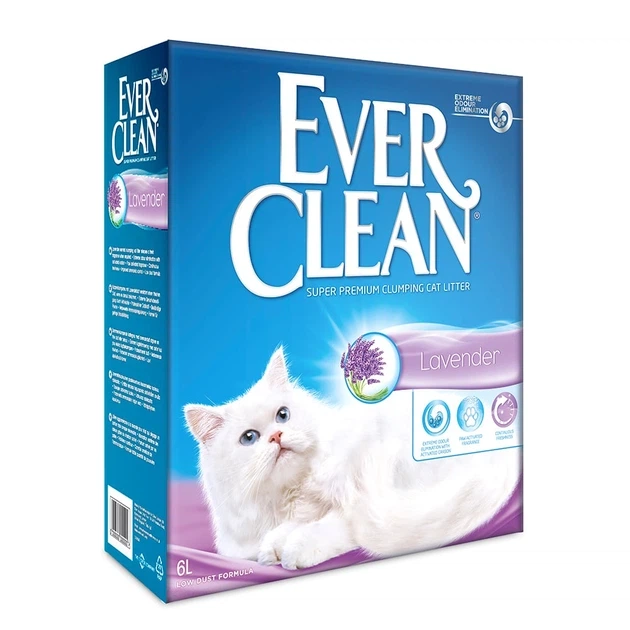 Ever Clean Lavander Грудкуючий наповнювач із ароматом лаванди, 6 л - изображение 2