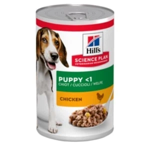 Hill’s SCIENCE PLAN Puppy Вологий корм для цуценят, з куркою, консерва, 370 г - изображение 3