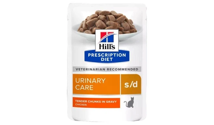 Корм лікувальний HILL'S Prescription Diet s/d для котів догляд за сечовидільною системою Курка 85 г - зображення 2