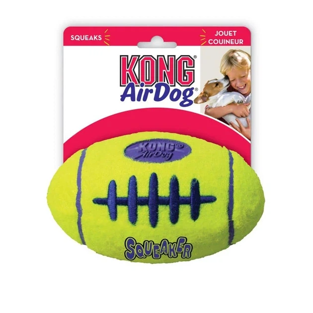 Іграшка AirDog Squeaker Football регбі м’яч для собак середніх порід, М - изображение 5