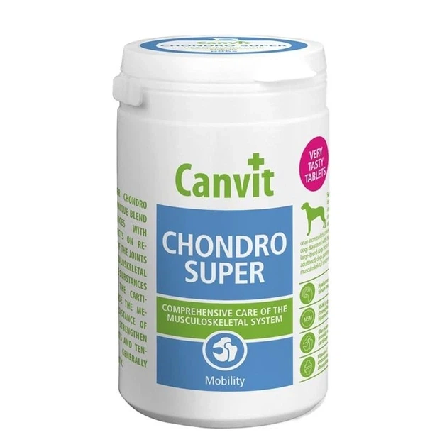 Комплекс вітамінів для собак Canvit Chondro Super for dogs 230g в упаковці (can50819) - Фото 2 Комплекс вітамінів для собак Canvit Chondro Super for dogs 230g в упаковці (can50819) - зображення 2