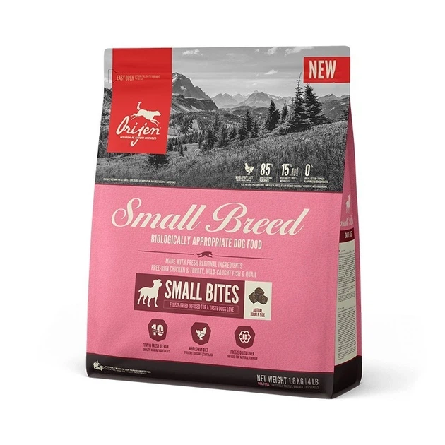 Сухой корм для собак малых пород Orijen Small Breed 1.8 кг (o71476) - изображение 8