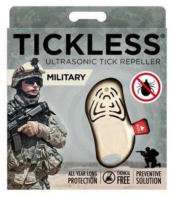 Ультразвуковой отпугиватель клещей для взрослых TickLess Military - Beige - изображение 4
