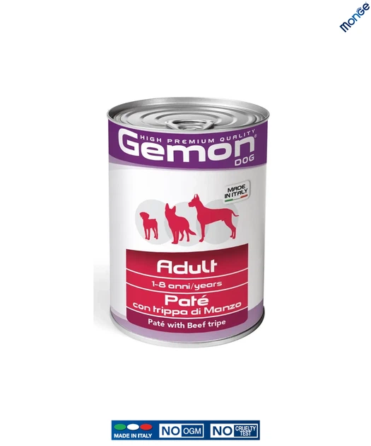 Вологий корм Monge Gemon Dog Wet Adult з яловичим рубцем 0.4 кг (387804) - зображення 2