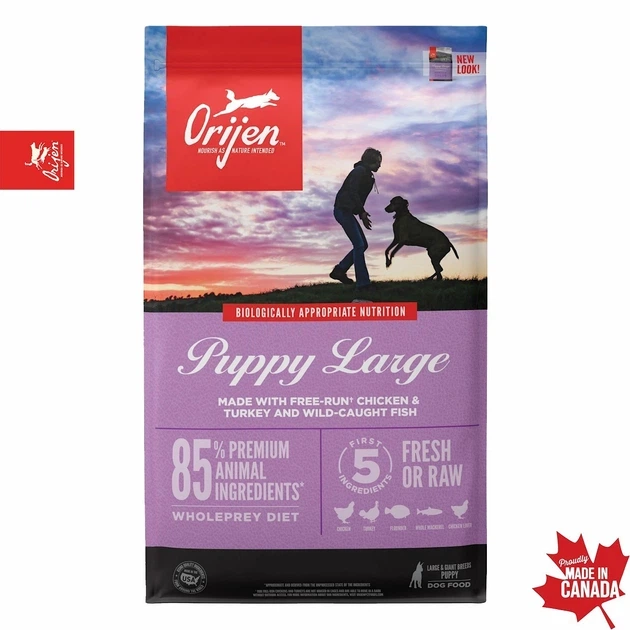 Сухой корм для щенков больших пород Orijen Puppy Large 11.4 кг (o18112) - изображение 8