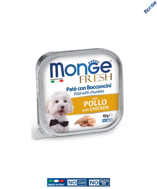 Влажный корм Monge Dog Wet FRESH курица 0.1 кг (013062) - изображение 2