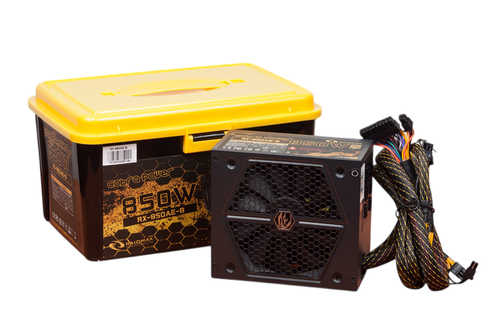 Блок питания Raidmax Cobra 1200W 80+ Gold (RX-1200AE-B) Б/У - изображение 2