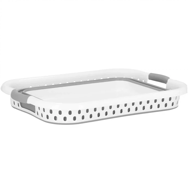 Kosz na pranie Springos składany silikonowy 24 l (5907719443430) - obraz 3