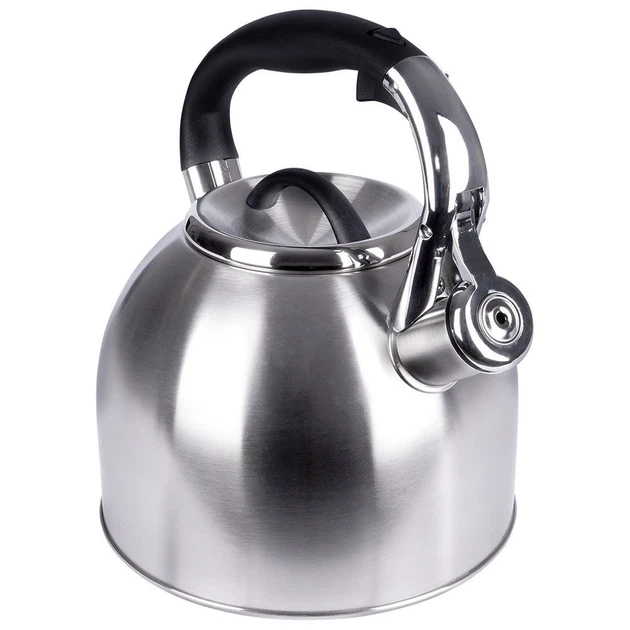 Czajnik Orion z gwizdkiem stalowy Szary 2.7 l (8592381138134) - obraz 7
