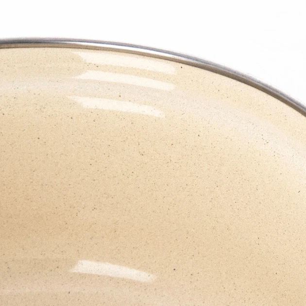 Каструля емальована Orion Brown Коричнева 950 мл (8592381218461) - зображення 3