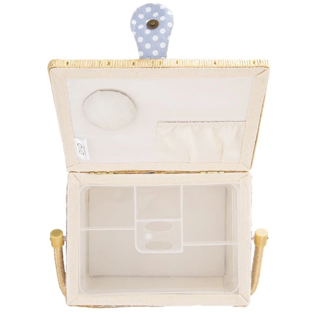 Органайзер для шиття Orion синій у горошок 30 x 23 x 16 см (8592381175559) - зображення 5