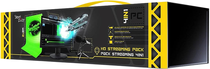 Набір аксесуарів STEELPLAY Pro HD Streamers 4 in 1 Pack (EIAUT000051) - зображення 5
