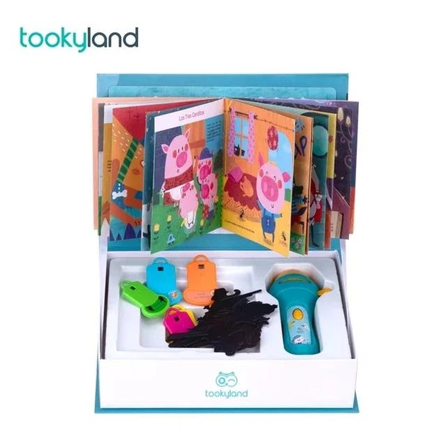 Дитячий проектор з казками та театром тіней Tookyland (LT279) 27х19х7 см - зображення 4