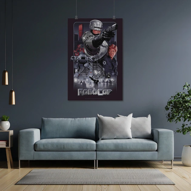 Постер Робокоп, Робот-полицейский, RoboCop (1987), A3 42×28 см (id3542) - изображение 5