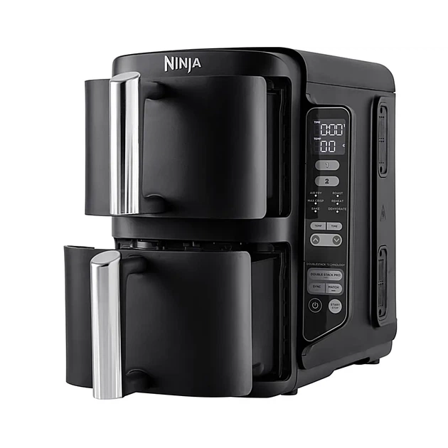 Мультипіч NINJA Foodi Double Stack SL300EU Black - изображение 2