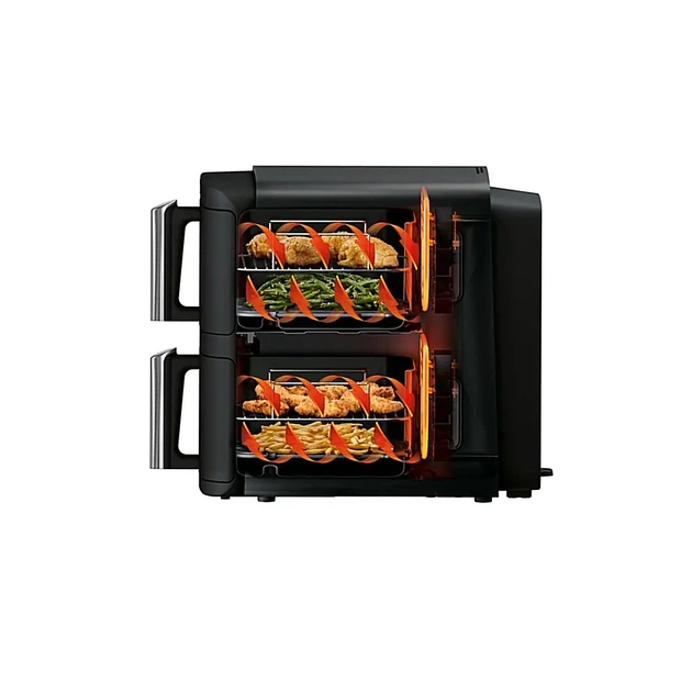 Мультипіч NINJA Foodi Double Stack SL300EU Black - изображение 4