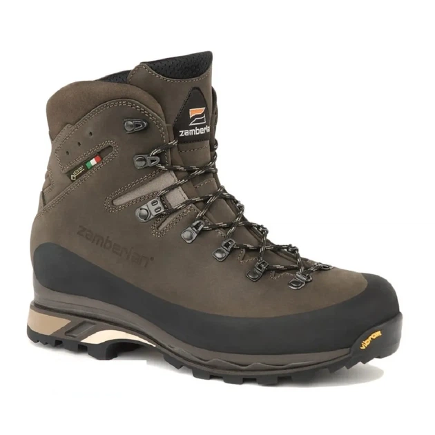 Ботинки демисезонные для трекинга Zamberlan Guide GTX RR WL Dark brown 43 (100019710) - Фото 2 Ботинки демисезонные для трекинга Zamberlan Guide GTX RR WL Dark brown 43 (100019710) - изображение 2