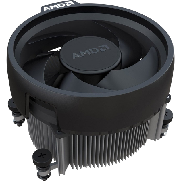 Воздушное охлаждение AMD Wraith Stealth Black (712-000071 rev. B) Б/У - изображение 2