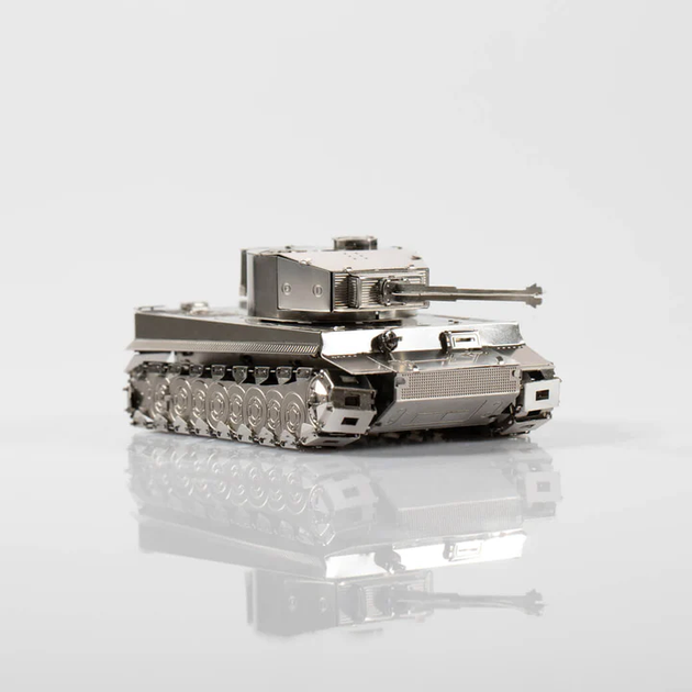 Коллекционная модель-конструктор Metal Time Ponderous Panzer механический танк Тигр 1 (MT020) - Фото 15 Коллекционная модель-конструктор Metal Time Ponderous Panzer механический танк Тигр 1 (MT020) - изображение 15