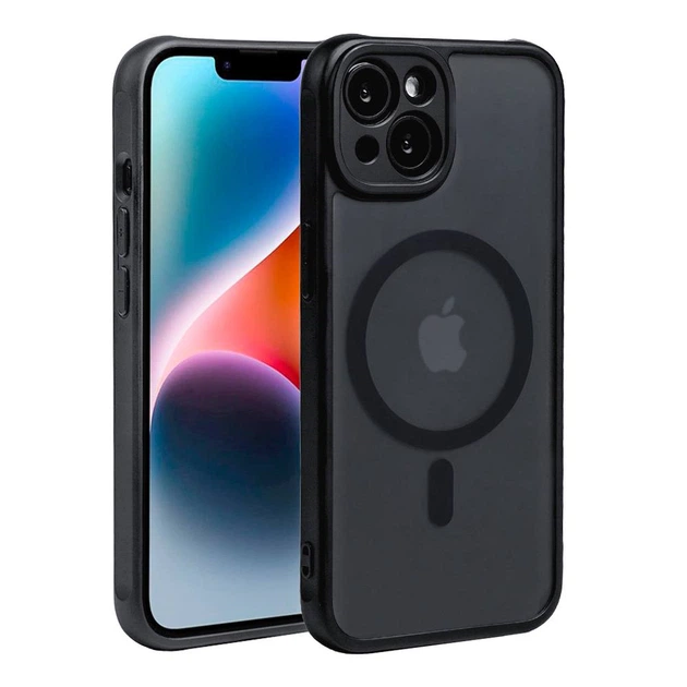 Чохол TPU+PC Anti Drop Full Camera with MagSafe для iPhone 14 Колір Black - изображение 10