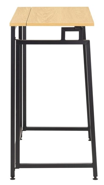 Biurko komputerowe Springos HF00258 80 cm składane Jasno brązowe (5908455306874) - obraz 3